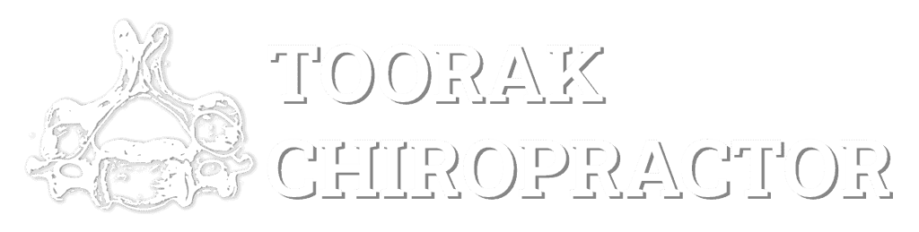 Toorak Chiropractor Logo Transparent and White